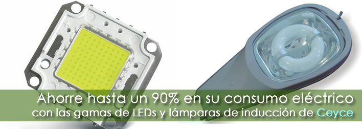 Ceyce dispone de la mas amplia gama de productos LED y lámparas de inducción electromagnética